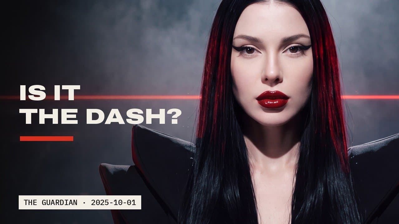 Is It the Dash?, Em Dash AI official music video